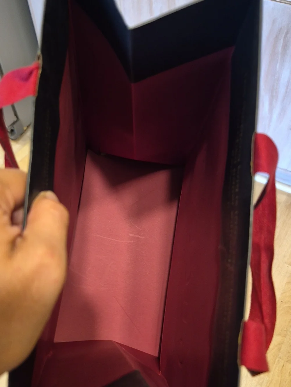 Gucci Green Black Gold & Red Paper Gift Bag